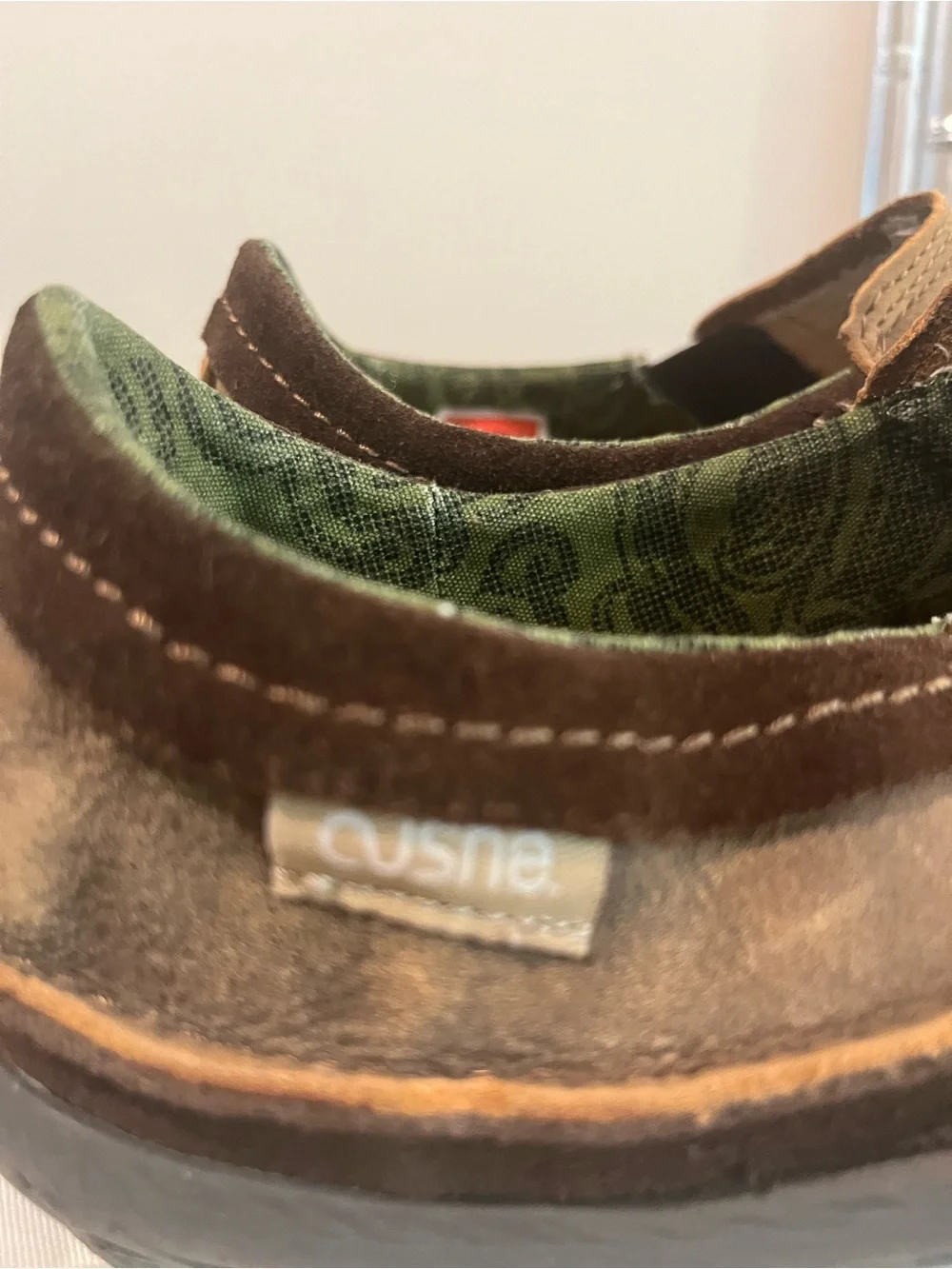 Cushe Men's Slip-On Casual Leather Shoes in Brown